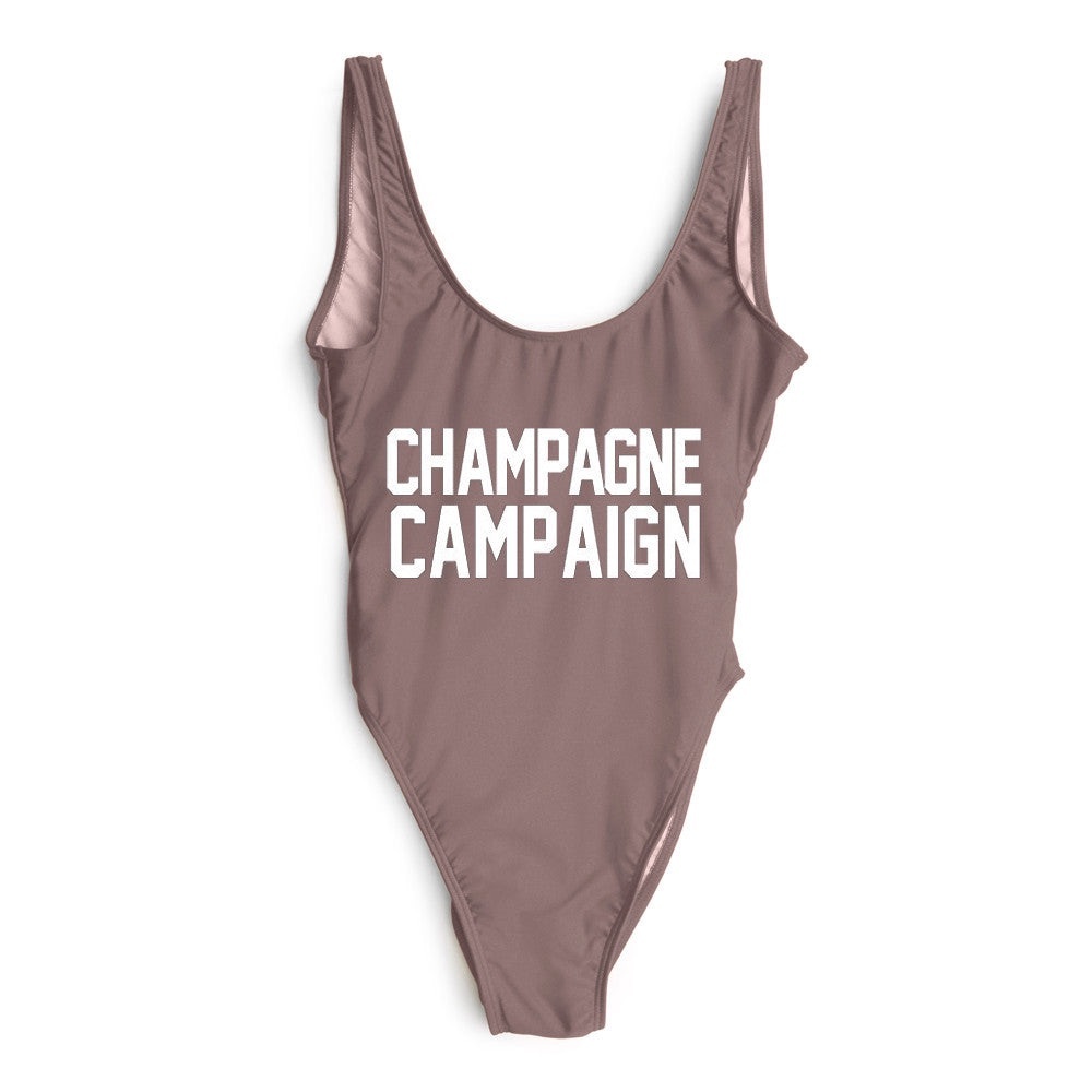 Private Party Champagne Campaign Swimsuit